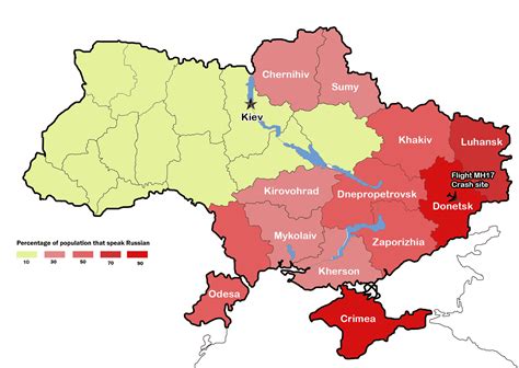 ukraine map war map
